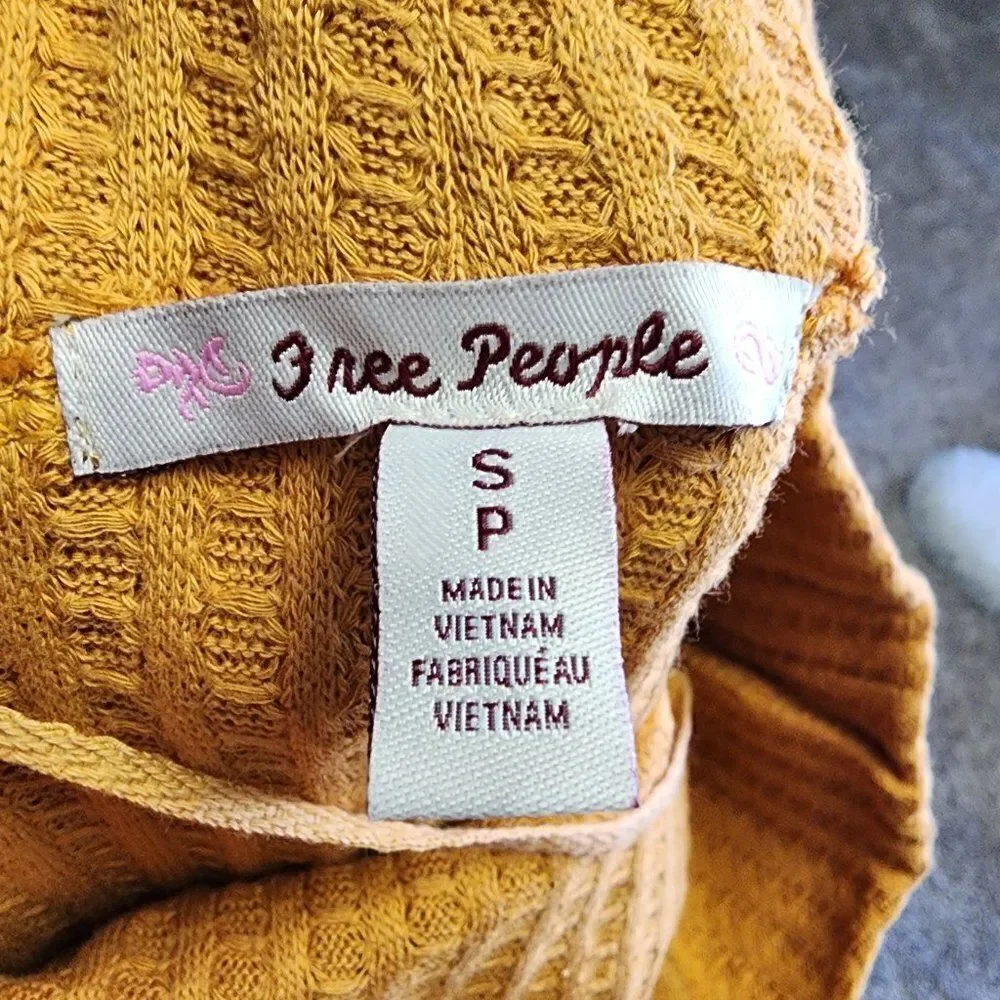Free People Juicy Long Sleeve Tunic Oversized Slouchy